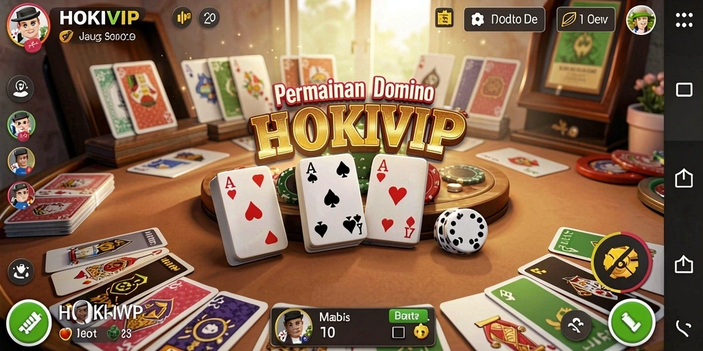 Tampilan gameplay HOKIVIP yang menarik dan seru.