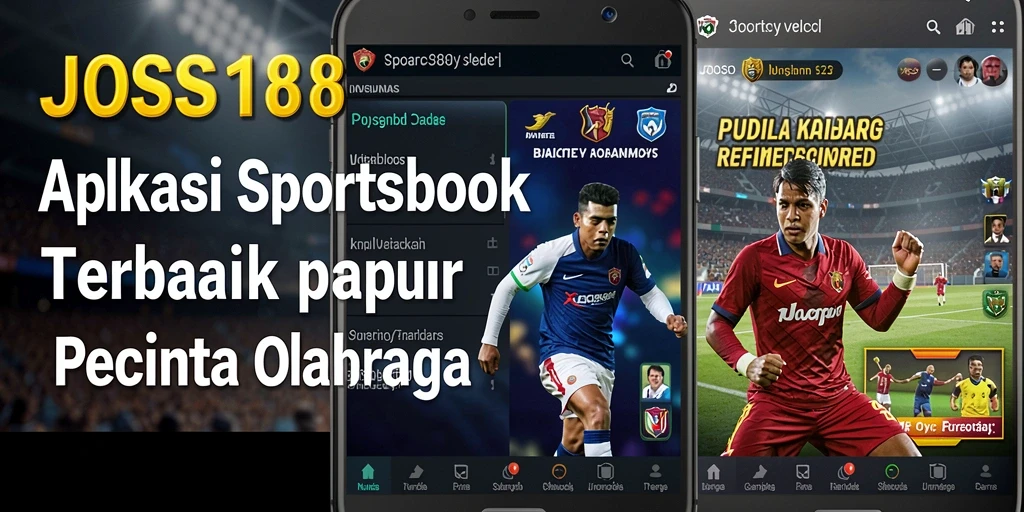Tampilan screenshot utama JOSS188 yang menunjukkan pengalaman taruhan olahraga.