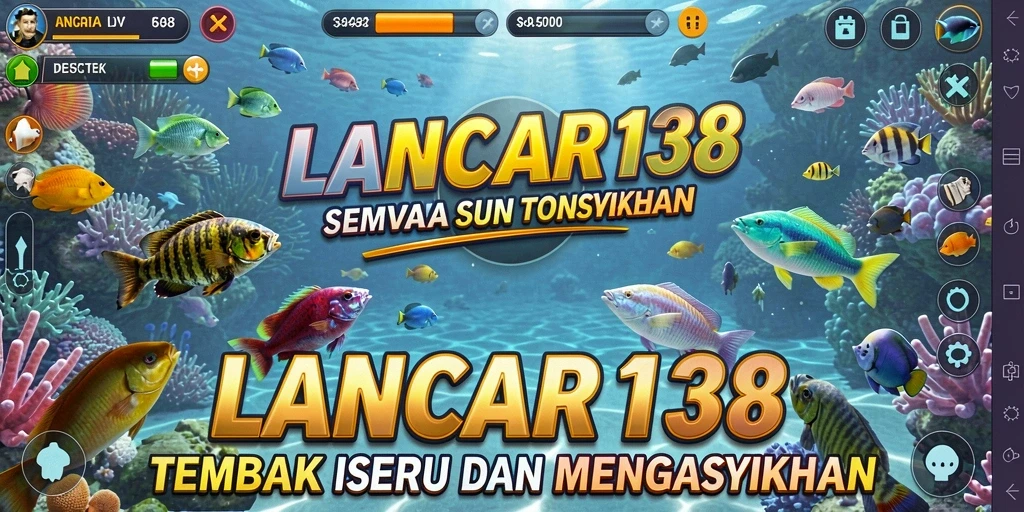 Screenshot gameplay LANCAR138 yang menampilkan serunya berburu ikan.