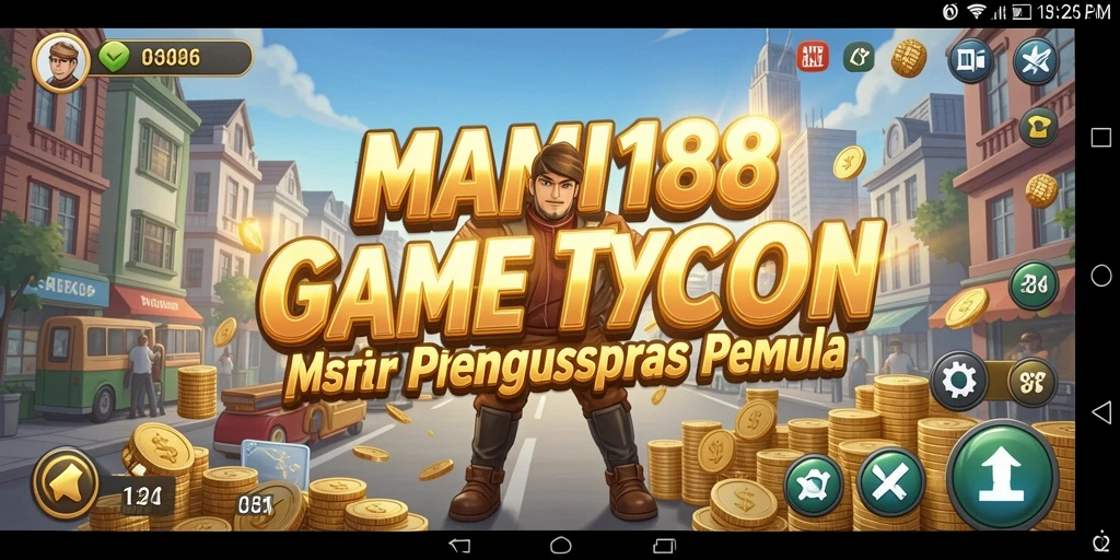 Tampilan gameplay MAMI188 dengan elemen manajemen bisnis yang menyenangkan.