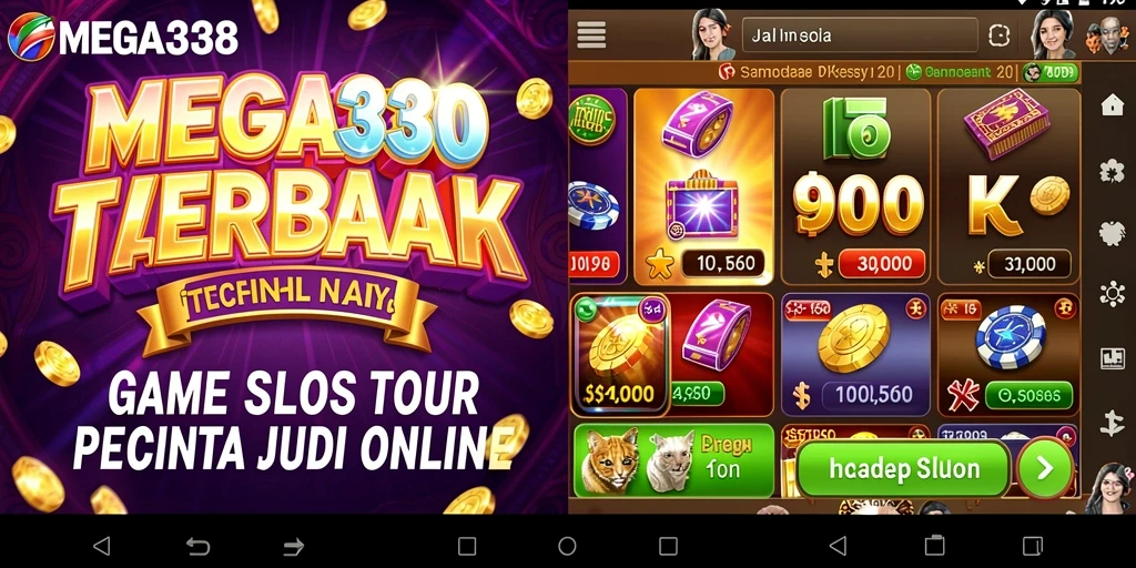 Screenshot gameplay MEGA338 yang menunjukkan keseruan permainan Slot.