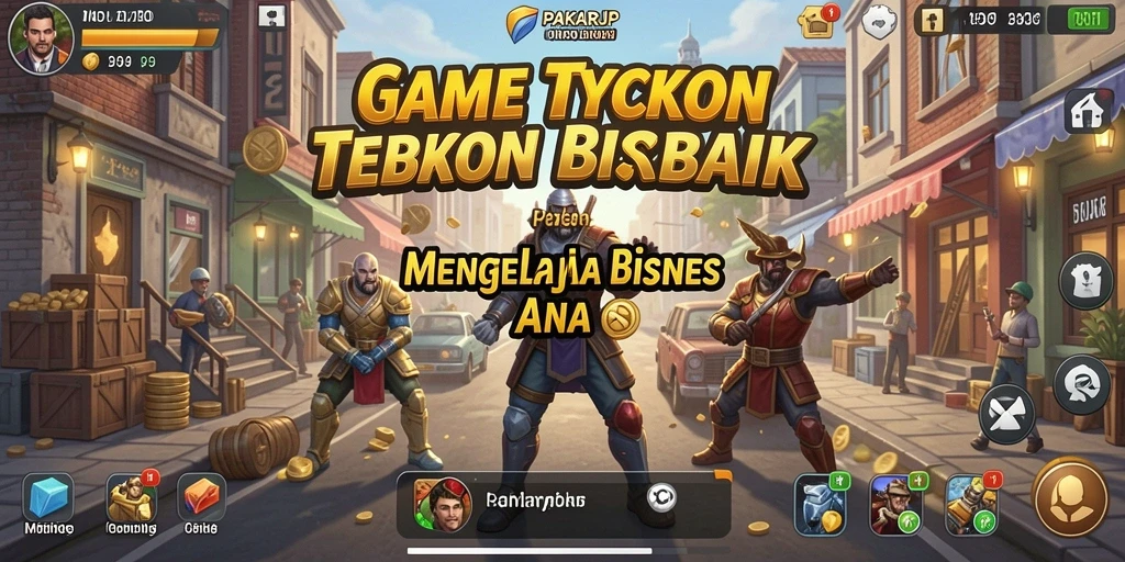 Tampilan menarik dari gameplay PAKARJP yang menantang.