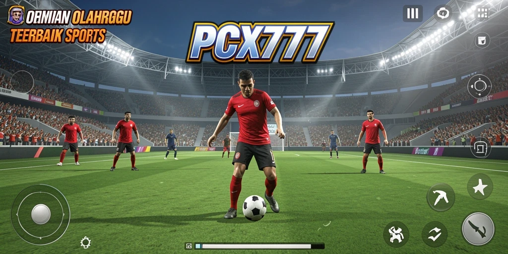 Tampilan gameplay seru dengan pengalaman olahraga yang menggugah semangat.
