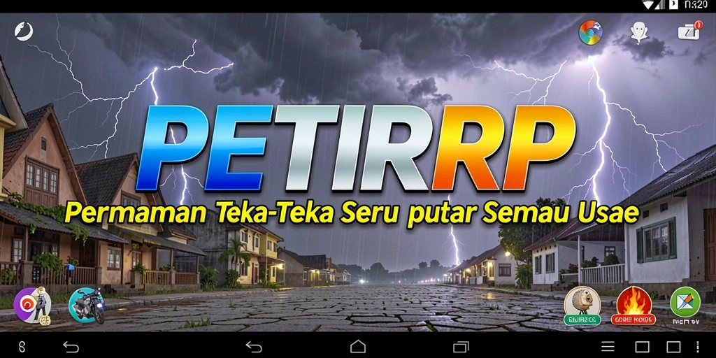 Tampilan gameplay <strong>PETIRRP</strong> yang menarik dan penuh tantangan.