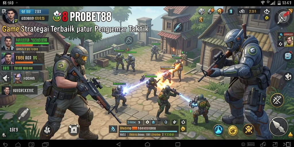 Tampilan menarik dari gameplay PROBET88 yang strategis dan menegangkan.