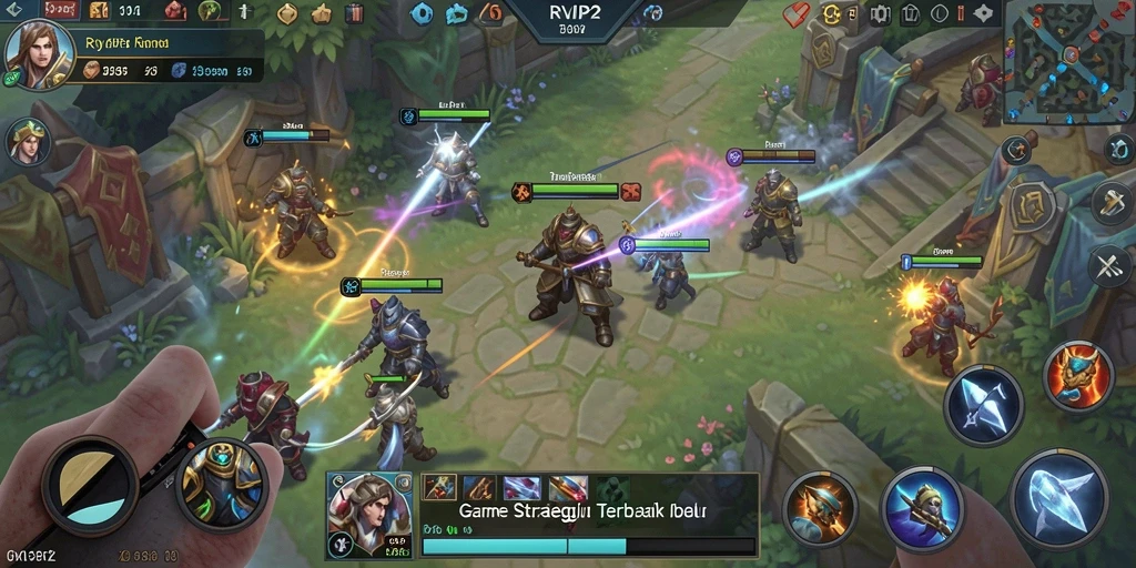 Tampilan gameplay RVIP2 yang menawan dengan aksi pertempuran SLG yang mendebarkan.