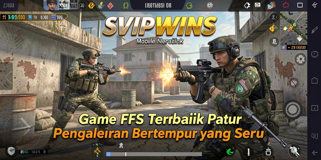 Gameplay intens dalam pertempuran mendebarkan SVIPWINS.