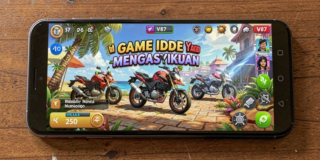 Tampilan gameplay Idle V87 yang menarik dan memikat.