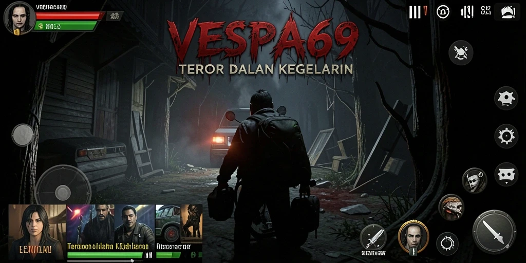Gameplay VESPA69 yang menakutkan dan mendebarkan